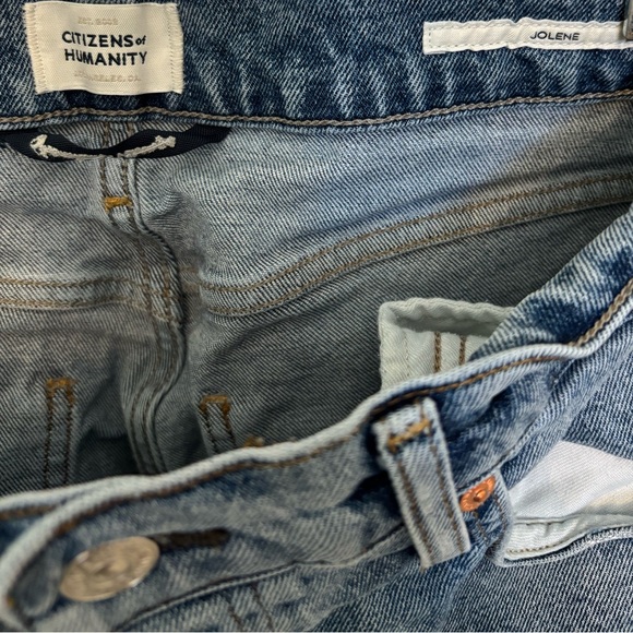 Citizens of Humanity Jolene High Rise Slim Straight Leg Jean Size 27 - Picture 7 of 8
